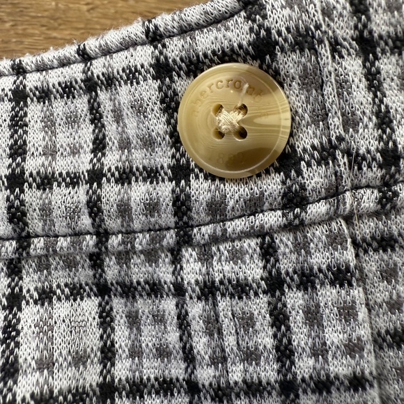 Abercrombie Kids Girls Pull-On Plaid Skort, Elastic Waist, Sz 5-6, Fall, Holiday - Picture 2 of 10